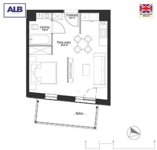 Mieszkanie 2-pokojowe Pruszcz Gdański. Zdjęcie 16