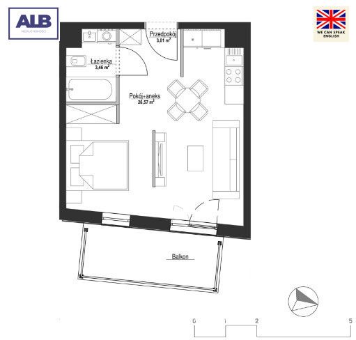 Mieszkanie 2-pokojowe Pruszcz Gdański. Zdjęcie 16