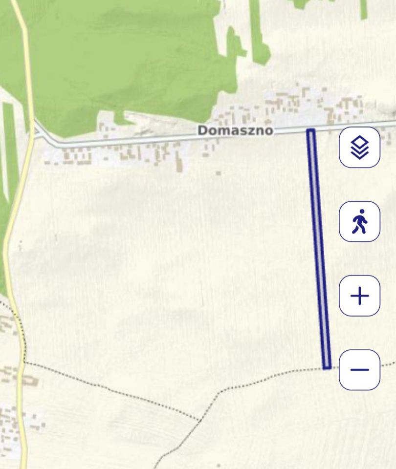 Działka rolno-budowlana Domaszno. Zdjęcie 5