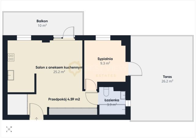 Mieszkanie 2-pokojowe Warszawa Ursus, ul. Starodęby. Zdjęcie 20