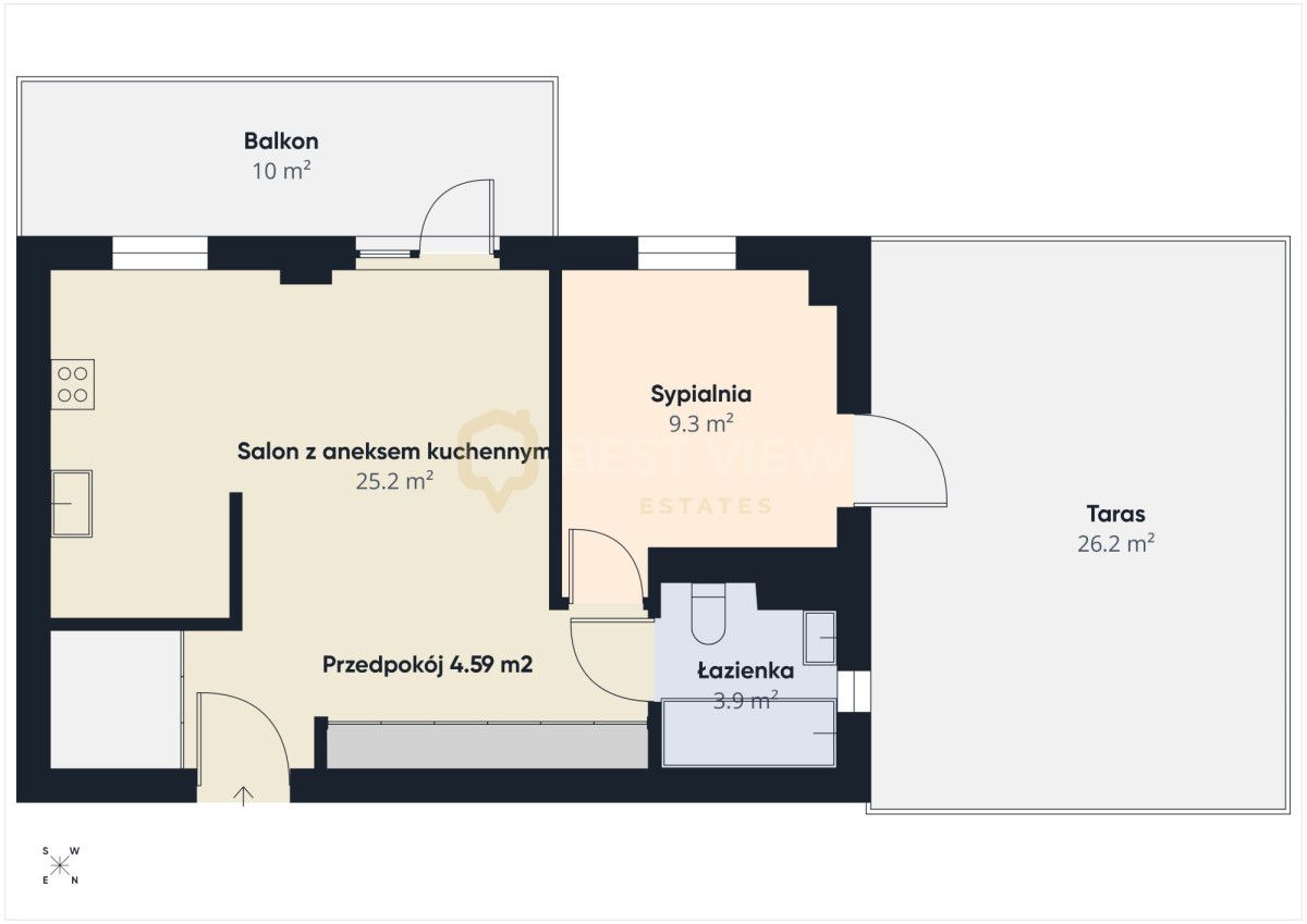 Mieszkanie 2-pokojowe Warszawa Ursus, ul. Starodęby. Zdjęcie 20