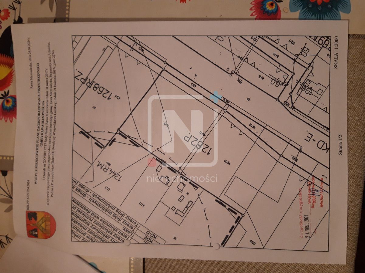 Działka inwestycyjna Julianów. Zdjęcie 2