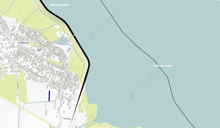 Działka rolno-budowlana Frydman, Działka pod zabudowę 397 m² – Frydman, okolice Jeziora Czorsztyń