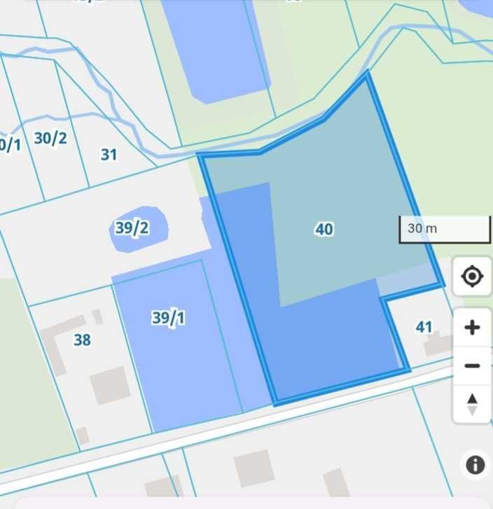 Działka rekreacyjna Kamyk