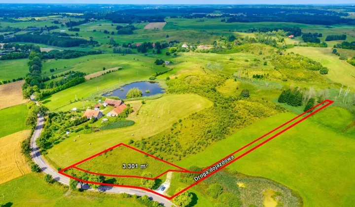 Działka rekreacyjna Mostkowo