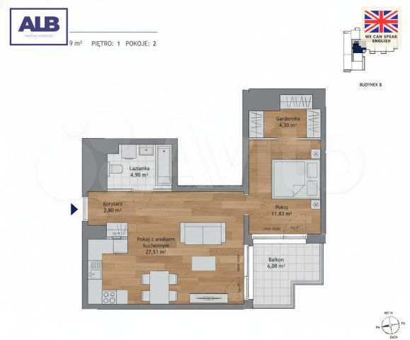 Mieszkanie 2-pokojowe Gdańsk. Zdjęcie 12