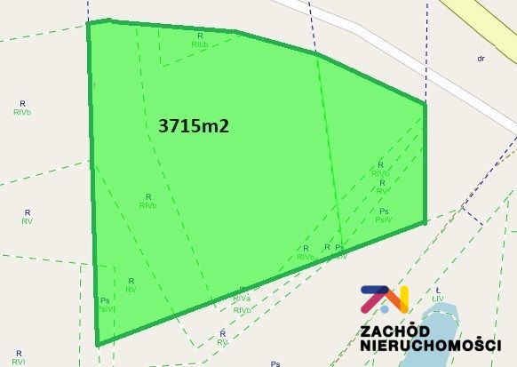 Działka rolna Zabór. Zdjęcie 2