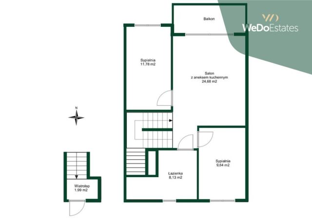 Mieszkanie 4-pokojowe Radzymin, ul. Gródki. Zdjęcie 3