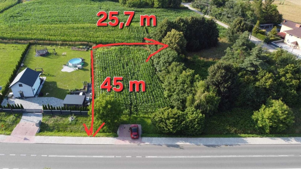 Działka budowlana Kaczyce, ul. Marii Konopnickiej. Zdjęcie 3