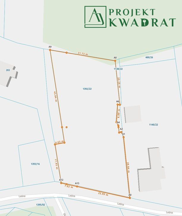 Działka Knurów Szczygłowice, ul. Leśna. Zdjęcie 3