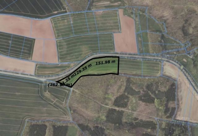 Działka inwestycyjna Sady Dolne. Zdjęcie 2