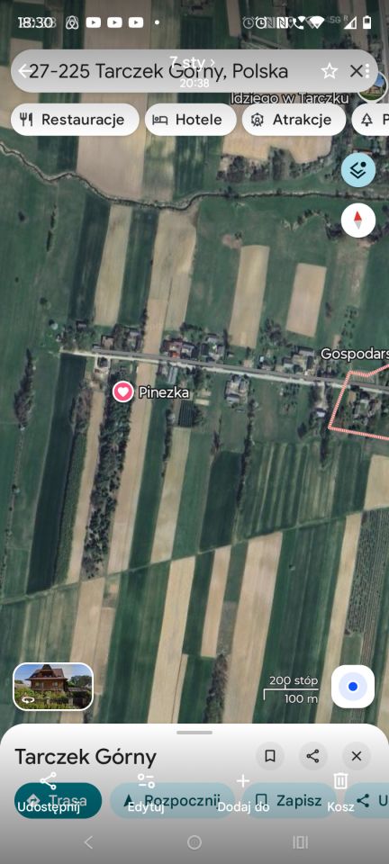 Działka rolno-budowlana Tarczek Górny. Zdjęcie 9