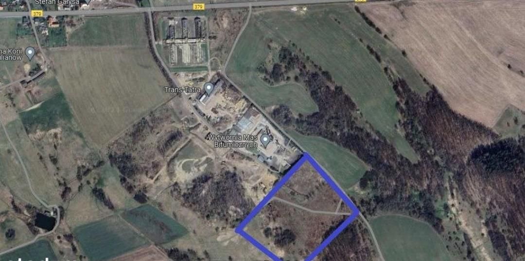 Działka inwestycyjna Dziećmorowice Stary Julianów. Zdjęcie 1