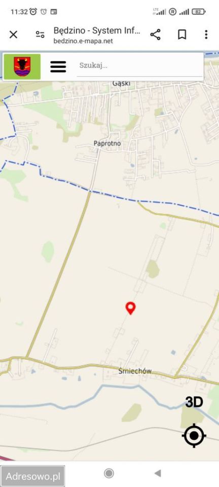 Działka rolna Śmiechów. Zdjęcie 2