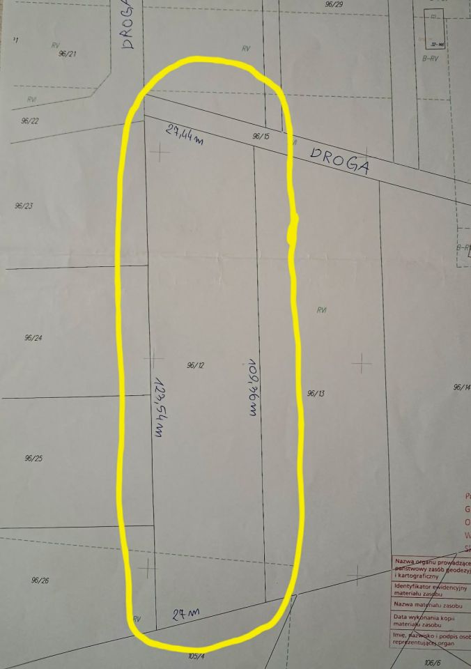 Działka budowlana Rogóźnia. Zdjęcie 2