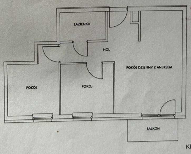 Mieszkanie 3-pokojowe Szczecin Niebuszewo, ul. Edwarda Dembowskiego. Zdjęcie 7