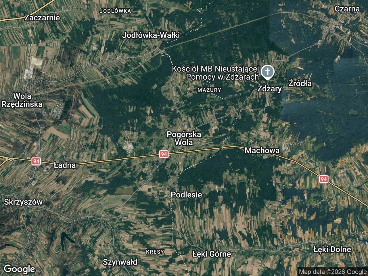 Działka rolno-budowlana Pogórska Wola Wielkie Pole. Zdjęcie 1