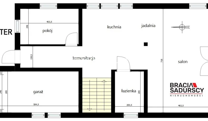 dom wolnostojący, 5 pokoi Kaszów