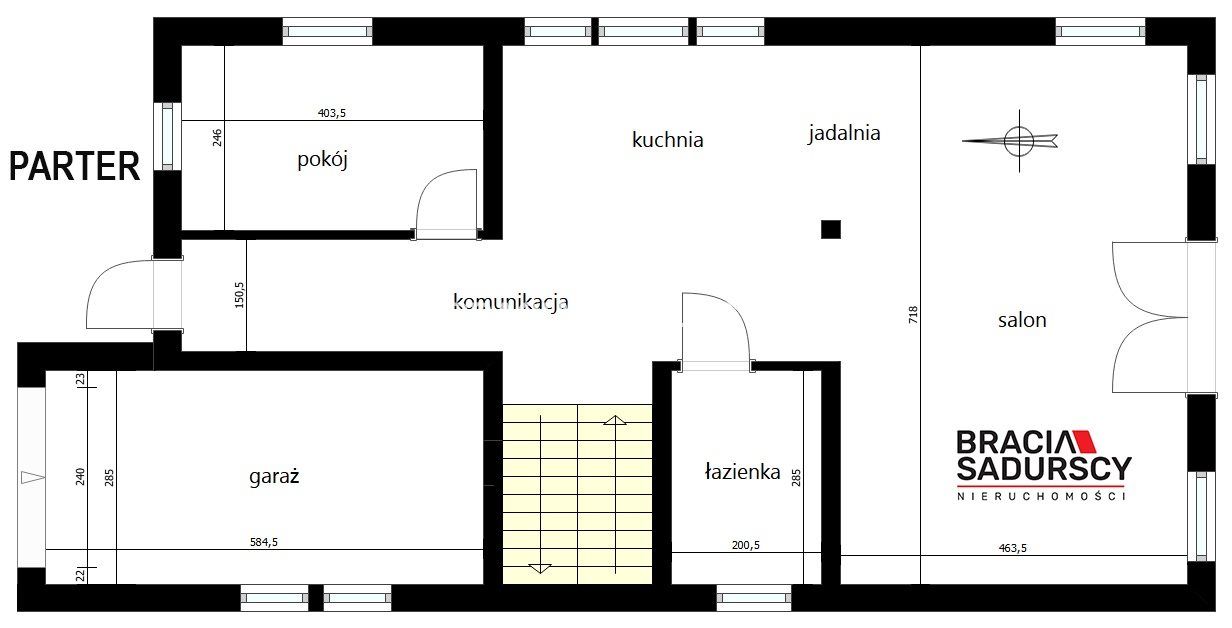 dom wolnostojący, 5 pokoi Kaszów. Zdjęcie 3