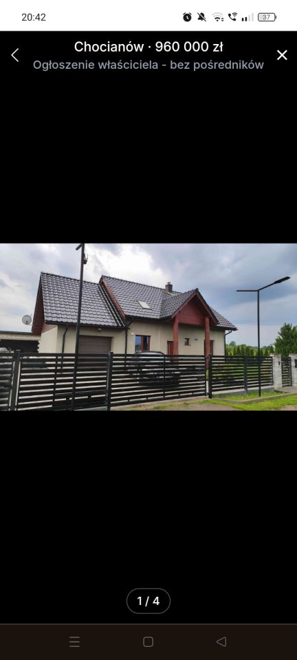 dom wolnostojący, 5 pokoi Chocianów, ul. Stawowa. Zdjęcie 1