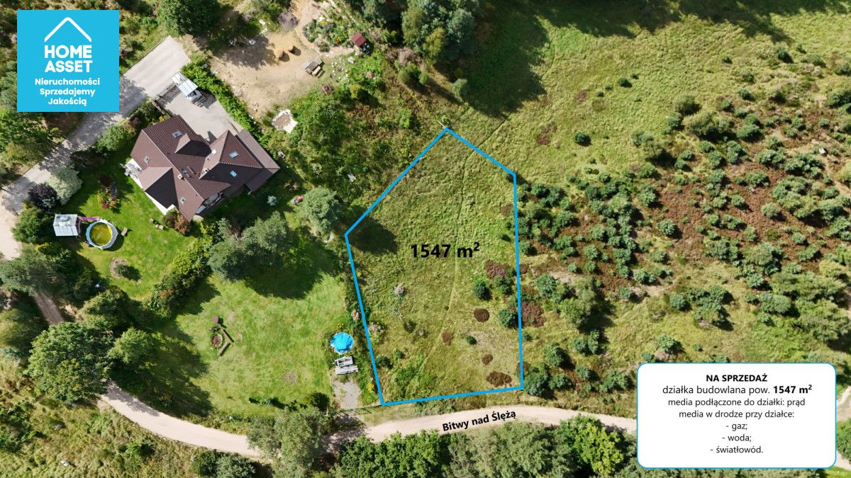 Działka budowlana Koleczkowo Koleczkowski Młyn, ul. Bitwy nad Ślężą. Zdjęcie 2