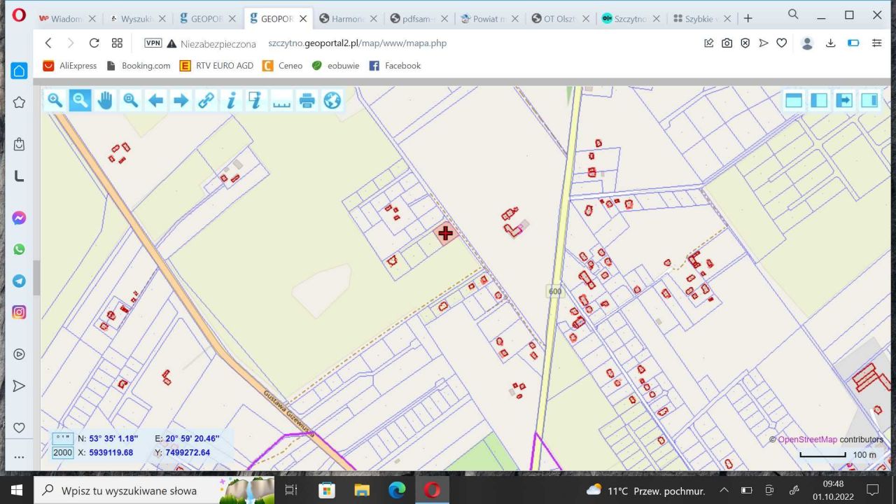 Działka budowlana Lipowa Góra Zachodnia. Zdjęcie 2