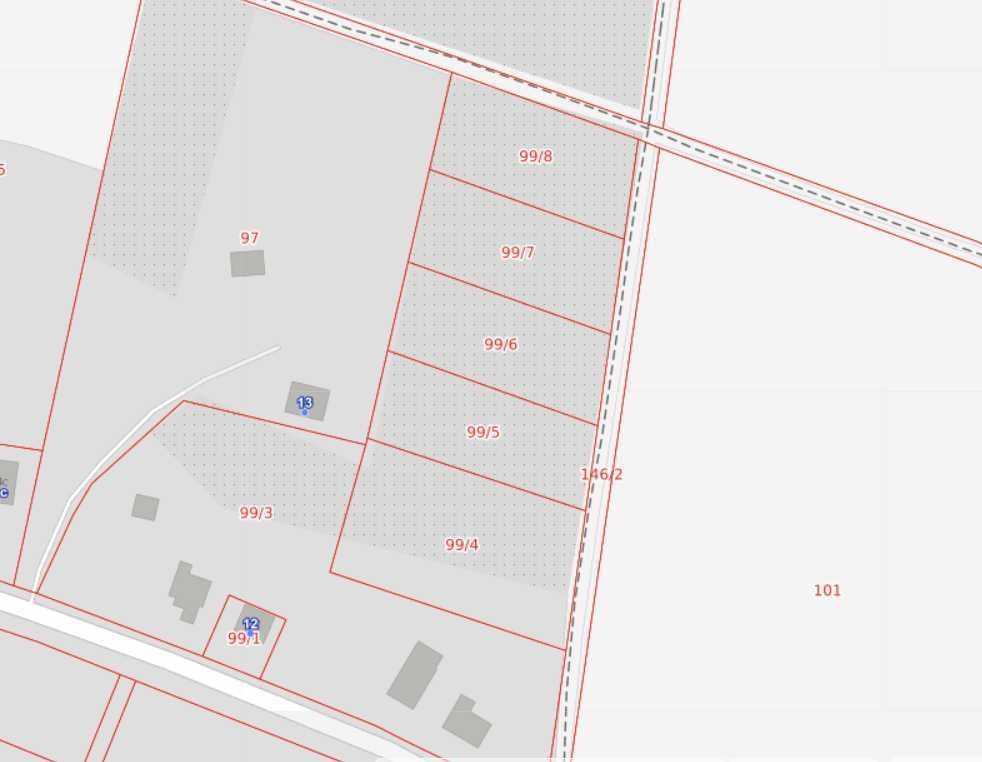 Działka budowlana Sędzice. Zdjęcie 2