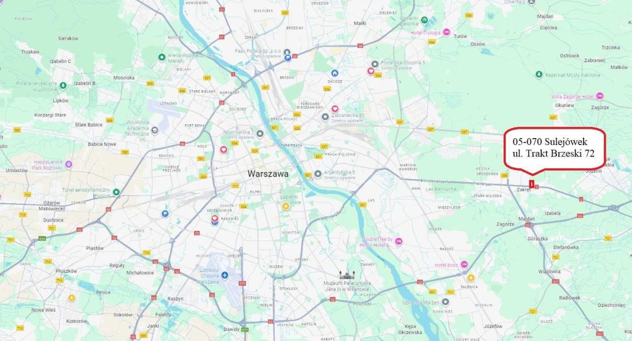 Hala/magazyn Sulejówek, ul. Trakt Brzeski. Zdjęcie 2