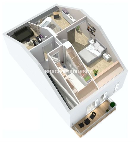 Mieszkanie 4-pokojowe Kraków Swoszowice, ul. Leona Petrażyckiego. Zdjęcie 17