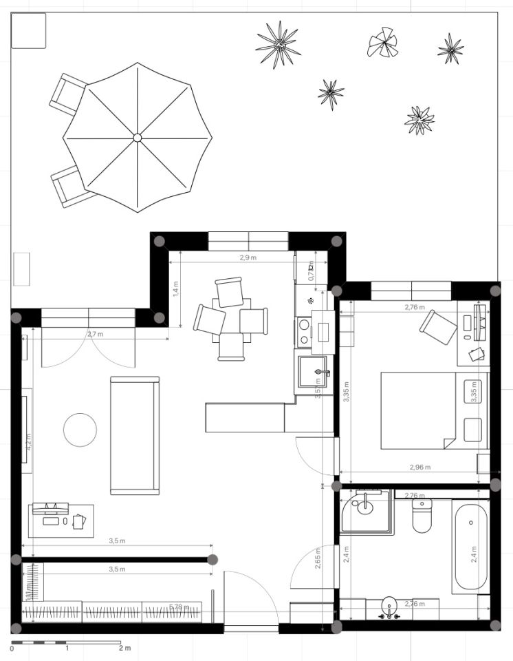 Mieszkanie 2-pokojowe Wrocław Tarnogaj, ul. ks. Czesława Klimasa. Zdjęcie 20