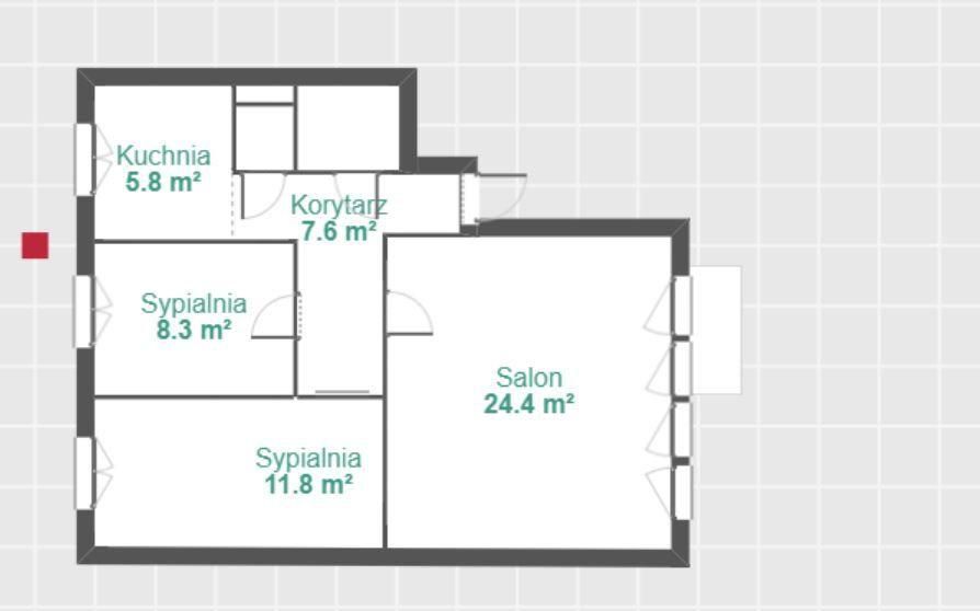Mieszkanie 3-pokojowe Zgierz Krzywie, ul. Kamienna. Zdjęcie 6