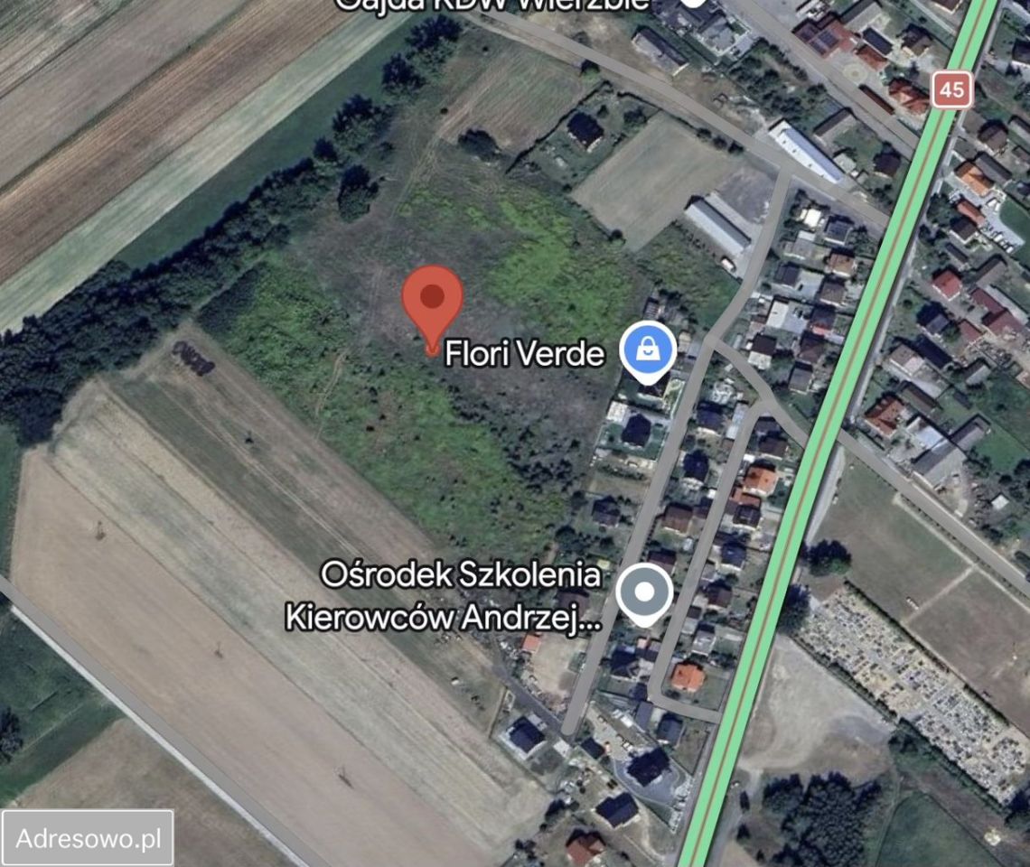 Działka rolno-budowlana Wierzbie. Zdjęcie 1