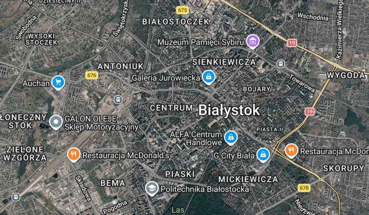 Mieszkanie 3-pokojowe Białystok Centrum