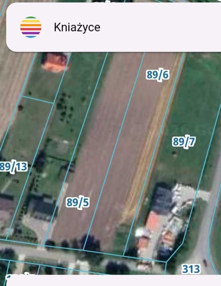 Działka budowlana Kniażyce. Zdjęcie 6
