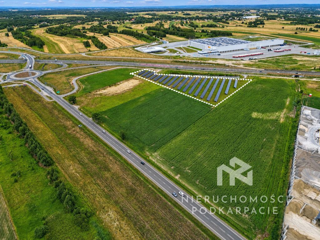 Działka inwestycyjna Sokołów Małopolski. Zdjęcie 5