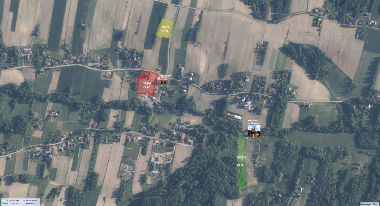 Działka budowlana Tłuczań Kmiecie, ul. Kmiecie. Zdjęcie 5