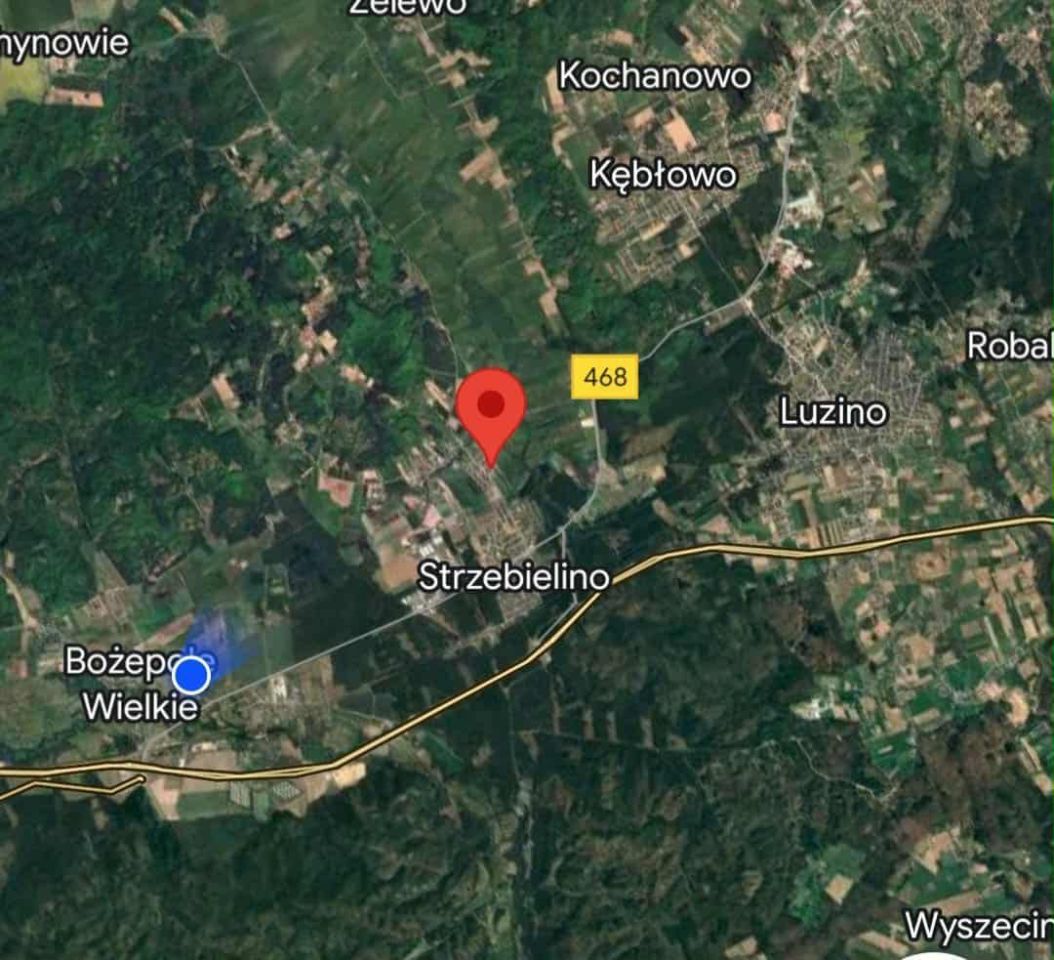 Działka budowlana Strzebielino