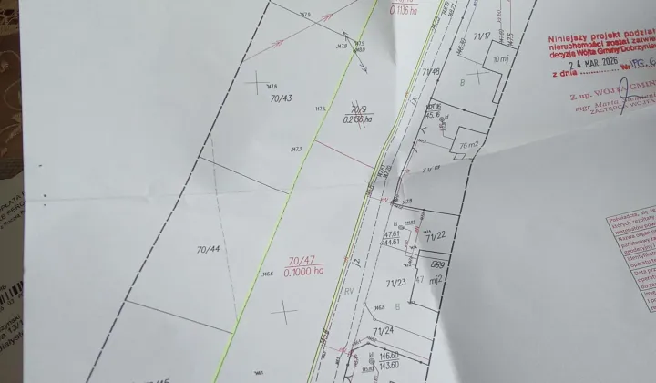 Działka rolno-budowlana Krynice, Trakt Napoleoński