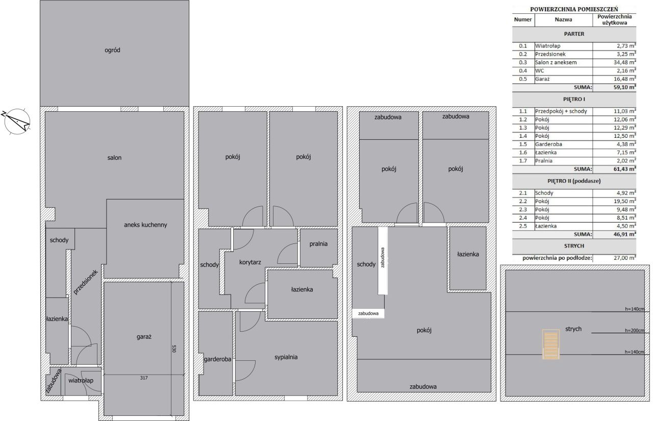 dom szeregowy, 7 pokoi Gdynia Chwarzno-Wiczlino, ul. Oleńki Billewiczówny. Zdjęcie 15