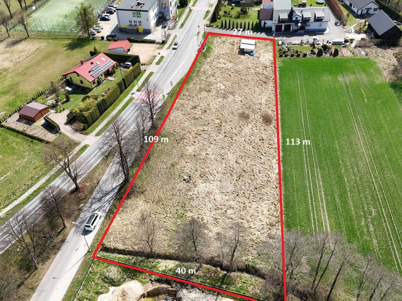 Działka budowlana Międzyrzecze, ul. Żubrów. Zdjęcie 4