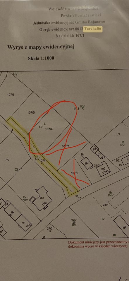 Działka budowlana Tarchalin, Wewnętrzna. Zdjęcie 10