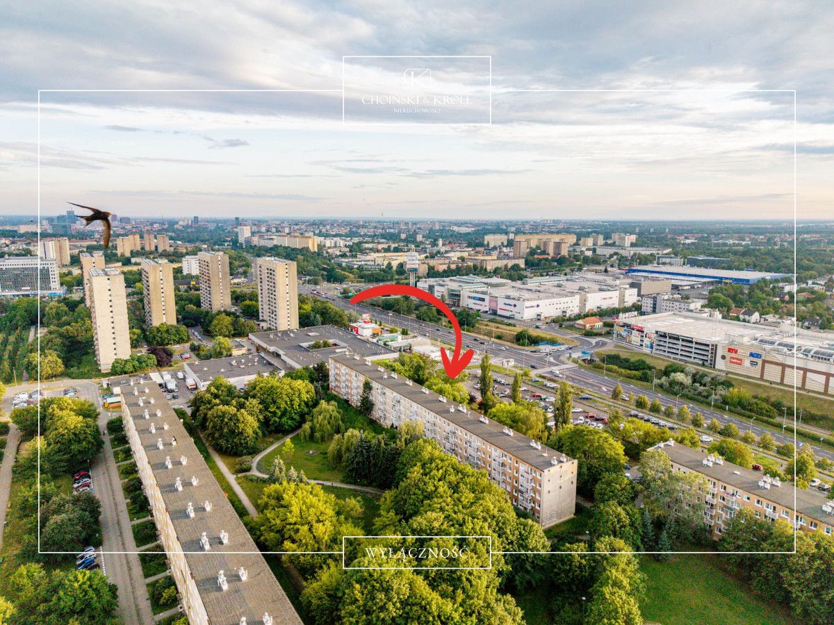 Mieszkanie 3-pokojowe Poznań Winogrady, os. Zwycięstwa. Zdjęcie 3