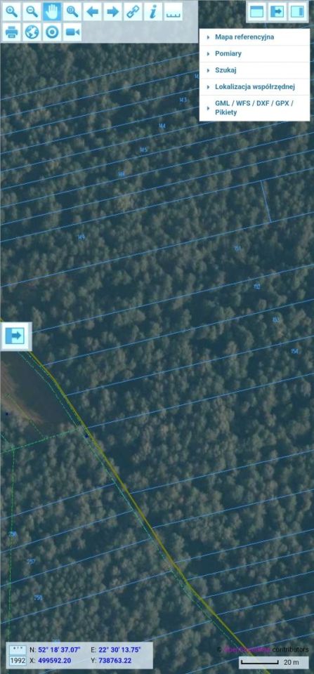 Działka leśna Trębice Dolne. Zdjęcie 1