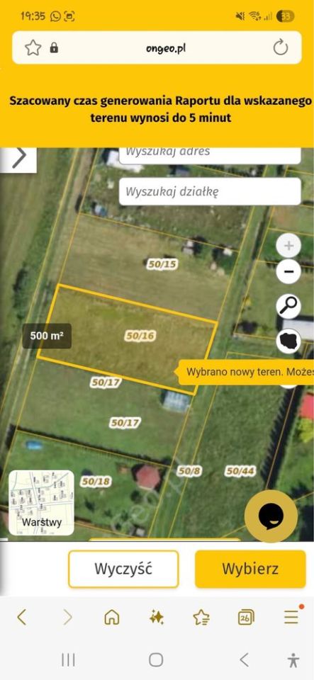 Działka Regielnica. Zdjęcie 3