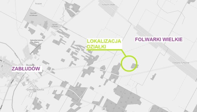 Działka rolna Folwarki Wielkie. Zdjęcie 2