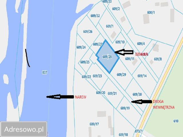 Działka budowlana Zambski Kościelne. Zdjęcie 1