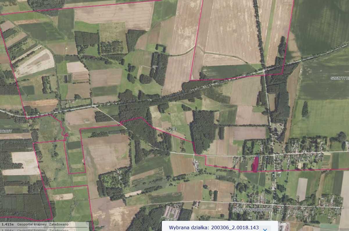 Działka siedliskowa Szczyty-Dzięciołowo. Zdjęcie 7