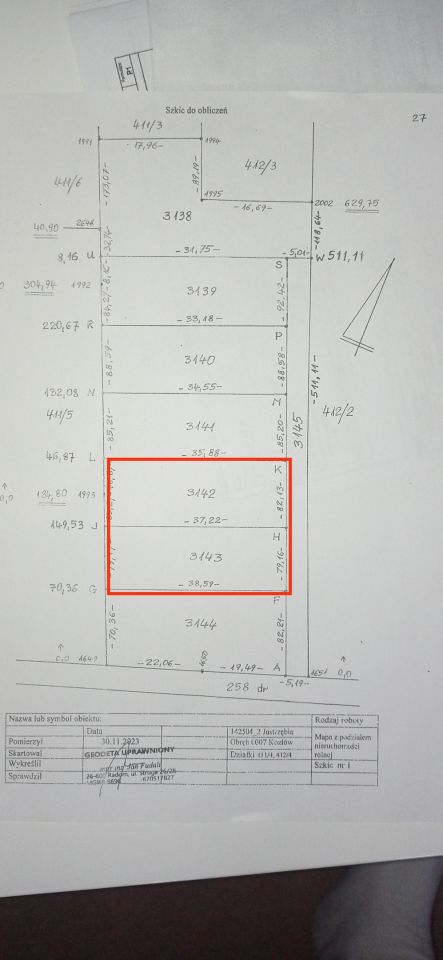 Działka rolna Kozłów. Zdjęcie 3