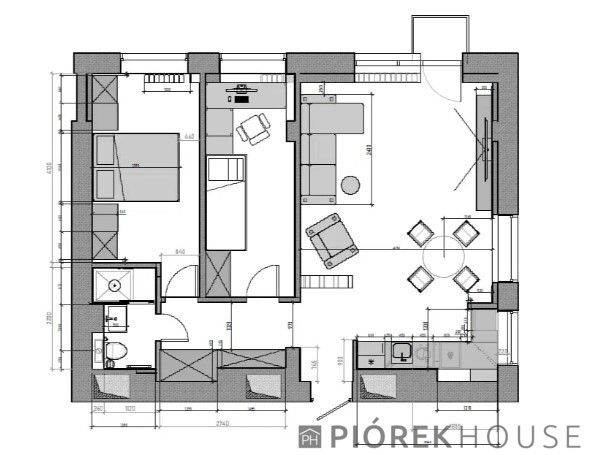 Mieszkanie 3-pokojowe Warszawa Mokotów, ul. Czerniakowska. Zdjęcie 17