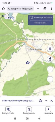 Działka rolna Samborowo. Zdjęcie 1